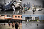 Çöl şehri Dubai'de sel felaketi: Çarpıcı iddia!