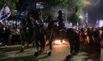 Tel Aviv'de İsrail polisi yargı düzenlemesi karşıtlarının gösterisine müdahale etti