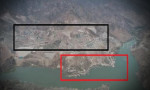 Yusufeli Barajı'nda su seviyesi 112 metreyi aştı; eski-yeni ilçe aynı karede!