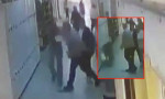 Okulda kadın öğretmene yumruklu saldırı