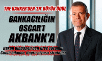 Bankacılığın Oscar’ı Akbank’a!
