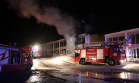 Eskişehir'de şiddetli patlama ve yangın