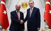 Erdoğan AP Başkanı Schulz ile görüştü