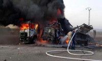 Rus ve rejim uçakları yardım konvoyunu vurdu