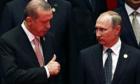 Erdoğan ve Putin'den dikkat çeken görüntü