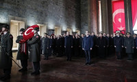 Ulu önder Atatürk Anıtkabir'de anıldı