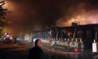 Poyrazköy'de yangın