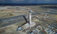 3. havalimanının kontrol kulesi bitmek üzere