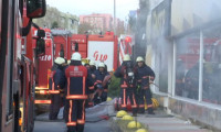 Ataköy'de spor salonunda yangın çıktı