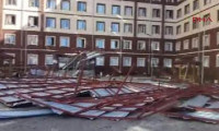 2000 öğrencinin kaldığı yurdun çatısı çöktü!