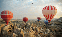 Kapadokya'da balon kazası! Yaralılar var