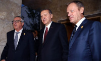 Erdoğan, Tusk ve Juncker ile görüştü
