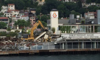 Galatasaray Adası yıkım gerçekleştirildi