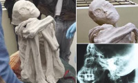 Peru'da uzaylı olduğu iddia edilen mumya bulundu