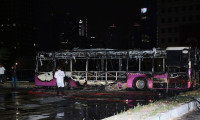 İstanbul'da İETT otobüsünde yangın
