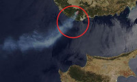 NASA Türkiye'deki yangını fotoğrafladı