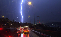 İstanbul'da gece yarısı şiddetli yağış
