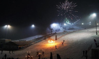 Kış turizmi merkezlerinde yeni yıl coşkusu