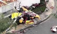 Helikopter evin üzerine çakıldı: 3 ölü
