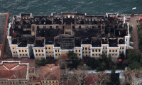 Galatasaray Üniversitesi'nin yanan binasına 7.6 milyonluk restorasyon