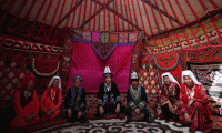 Kırgız Türkleri geleneklerini Yozgat'ta yaşatıyor