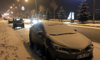 Erzurum kent merkezi beyaza büründü