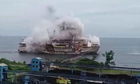 Türk şirketin gemisinde patlama