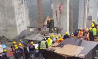 Kuzey Marmara Otoyolu inşaatında beton blok çöktü! 