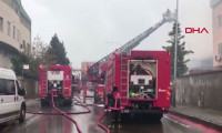 Tuzla'da korkutan fabrika yangını
