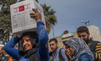 Afrin'de 8 bin aileye insani yardım