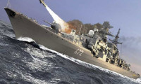 Rus savaş gemileri açık denizde
