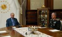 Cumhurbaşkanı Erdoğan Akar ve Fidan'ı kabul etti