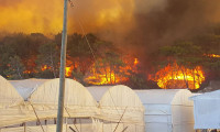 Antalya'da yangın paniği