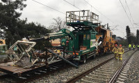 Florya'da tren kazası: 2 yaralı