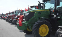 Çiftçiler, traktörleriyle 'Barış Pınarı Harekatı'na destek oldu 