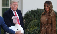 Trump 'Şükran Günü' için iki hindiyi affetti