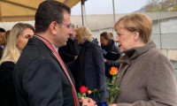 İmamoğlu Berlin’de Merkel’le sohbet etti