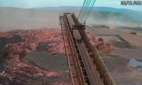Brezilya'da çöken barajın güvenlik kamera görüntüleri yayınlandı