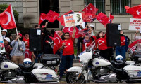 Washington'da yaşayan Türklerden Ermeni iddialarına karşı protesto