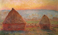 Monet'nin Les Meules tablosu 110.7 milyon dolara satıldı