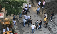 Taksim'i karıştıran kavga 
