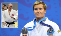 Putin'i yere seren kadın Dünya Judo Şampiyonası'nda 2. oldu