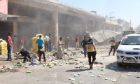 Esed rejiminden İdlib'e hava saldırısı