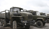 Azerbaycan'ın Ermenistan ordusundan ele geçirdiği askeri araçlar görüntülendi