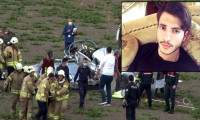 Düşen eğitim uçağının pilotu yaşamını yitirdi
