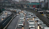 İstanbul'da trafik yoğunluğu yüzde 80'i aştı