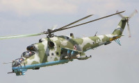 Azerbaycan sınırında Rus askeri helikopteri vuruldu