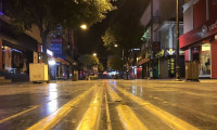 Türkiye genelinde hafta sonu uygulanan sokağa çıkma yasağı başladı