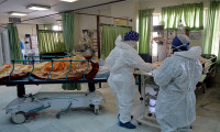 Tahran'da korona virüs hastanesini görüntülendi