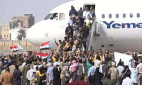 Yemen'de havalimanındaki patlamadan ilk görüntüler